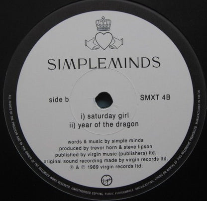 Simple Minds : This Is Your Land (12", Ltd, Gat)