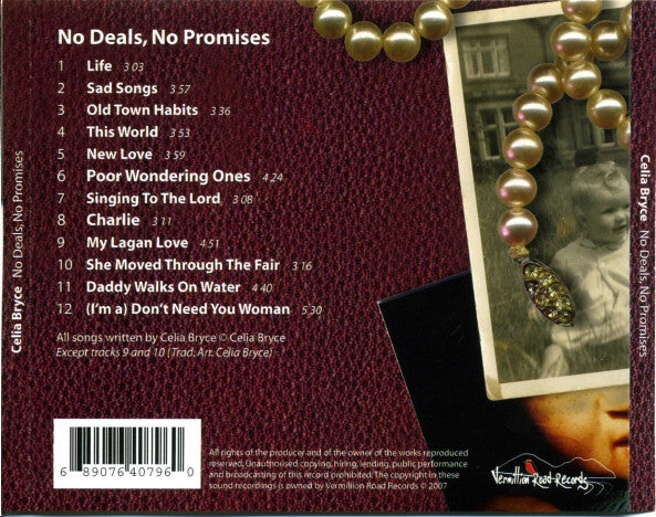 Celia Bryce : No Deals, No Promises (CD, Album)