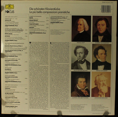 Franz Liszt, Robert Schumann, Felix Mendelssohn-Bartholdy, Franz Schubert, Ludwig van Beethoven, Johannes Brahms : Liebestraum - Die Schönsten Klavierstücke Von Liszt, Schumann, Mendelssohn, Schubert, Beethoven, Brahms (LP)