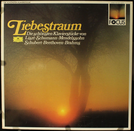 Franz Liszt, Robert Schumann, Felix Mendelssohn-Bartholdy, Franz Schubert, Ludwig van Beethoven, Johannes Brahms : Liebestraum - Die Schönsten Klavierstücke Von Liszt, Schumann, Mendelssohn, Schubert, Beethoven, Brahms (LP)