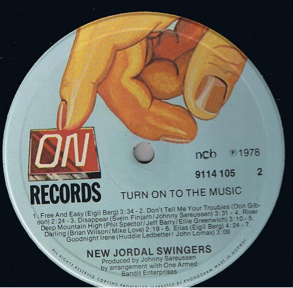 New Jordal Swingers : Turn On To The Music (LP, Album)