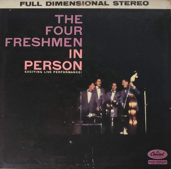 The Four Freshmen : The Four Freshmen In Person (LP, Album)