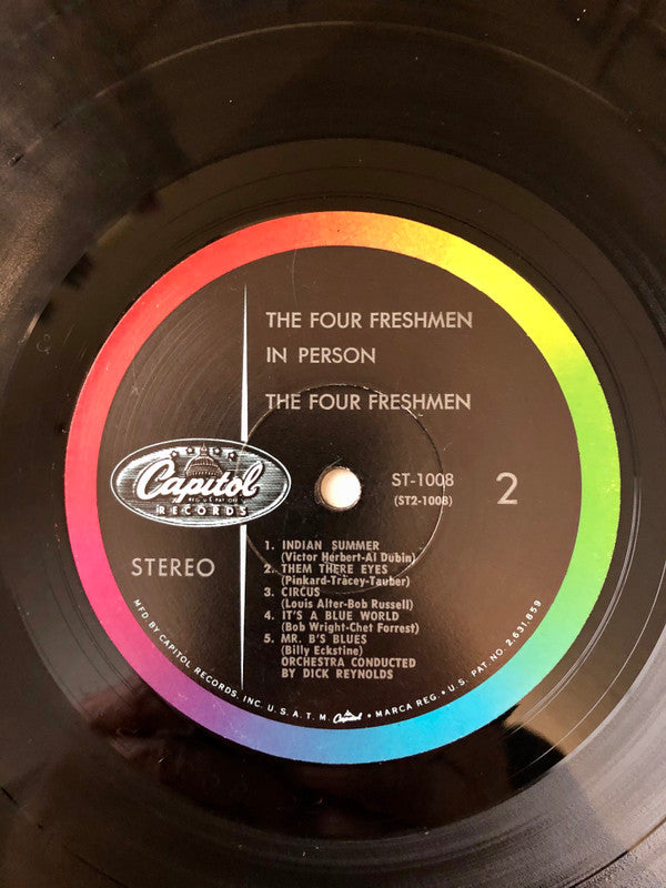 The Four Freshmen : The Four Freshmen In Person (LP, Album)