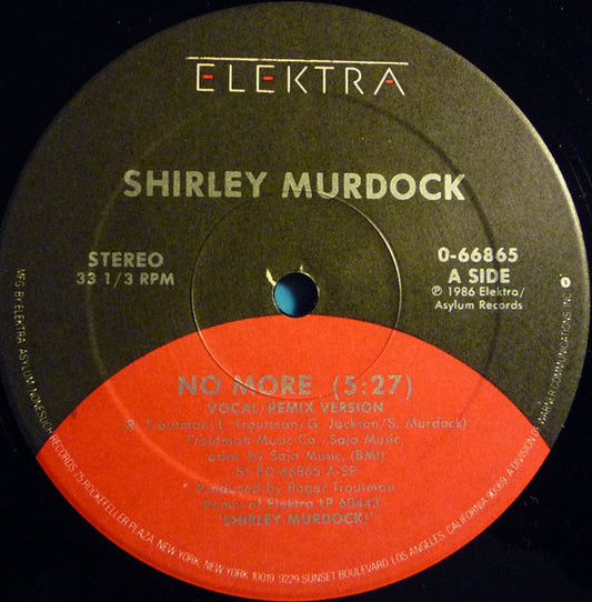 Shirley Murdock : No More (12")