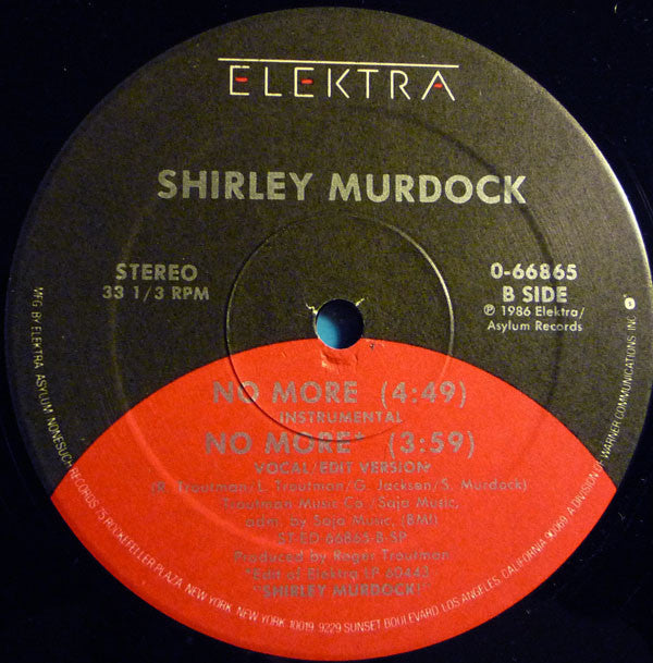 Shirley Murdock : No More (12")