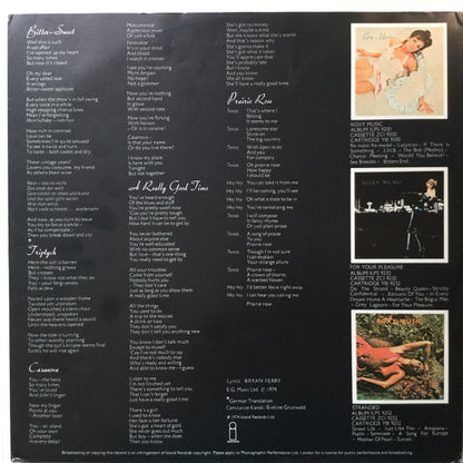 Roxy Music : ”Country Life” (LP, Album, RE, SIB)