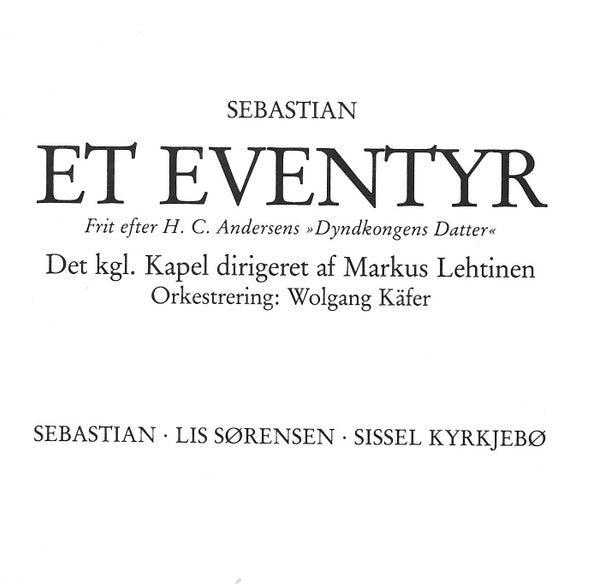 Sebastian (5) : Et Eventyr (2xCD, Album)