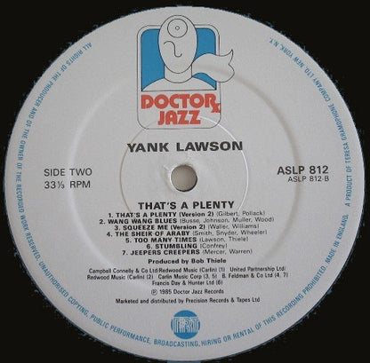 Yank Lawson : That's A Plenty (LP, Comp, Mono)