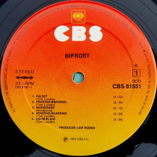 Bifrost (4) : Bifrost (LP, Album)