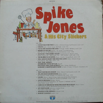 Spike Jones & His City Slickers* : Greatest Hits (LP, Comp)