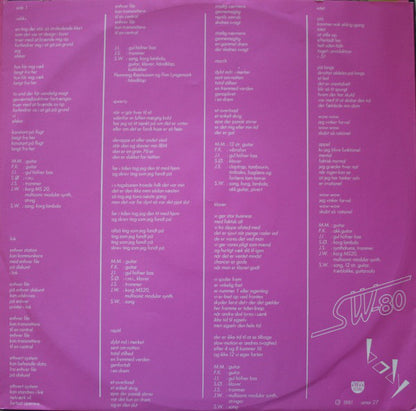 SW80 : Body (LP, Album)