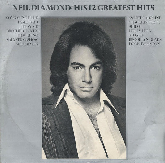 Neil Diamond : His 12 Greatest Hits (LP, Comp)