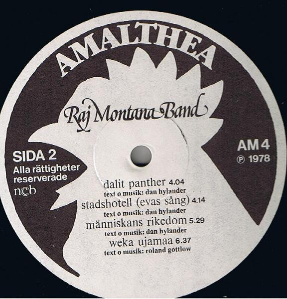 Raj Montana Band : Raj Montana Band (LP, Album)