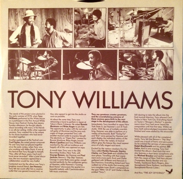 Anthony Williams : The Joy Of Flying (LP, Album, Pit)