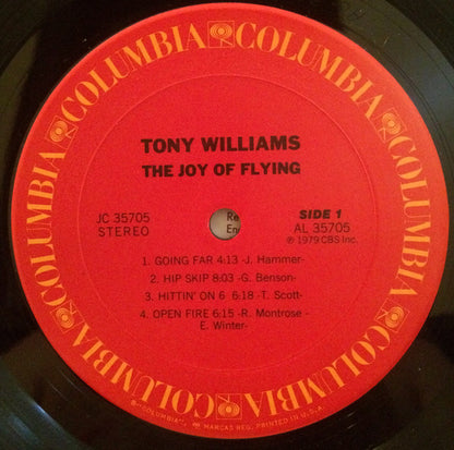 Anthony Williams : The Joy Of Flying (LP, Album, Pit)