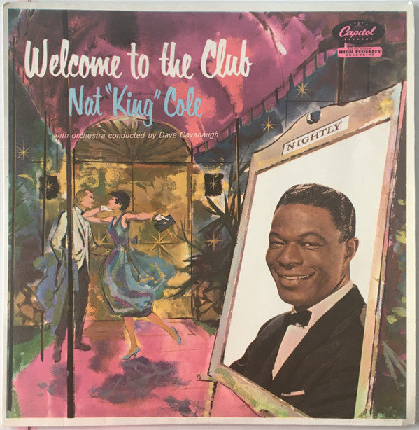 Nat King Cole : Welcome To The Club (LP, Album, Mono)