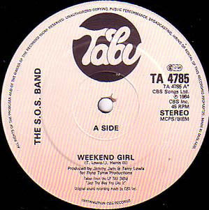 The S.O.S. Band : Weekend Girl (12")