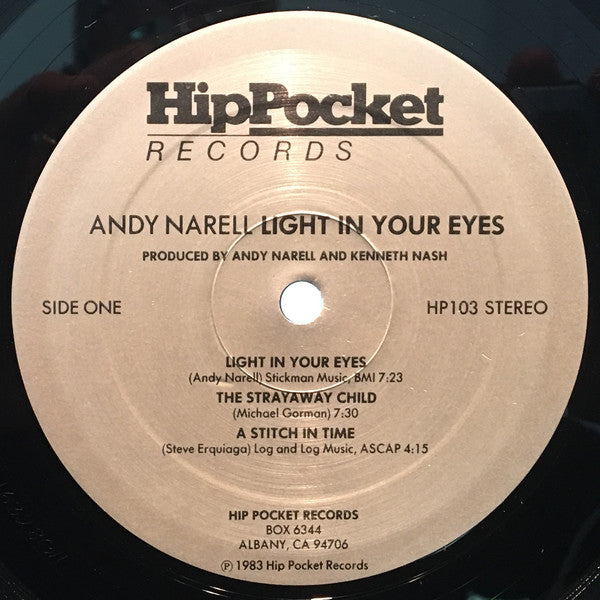 Andy Narell : Light In Your Eyes (LP, Album)