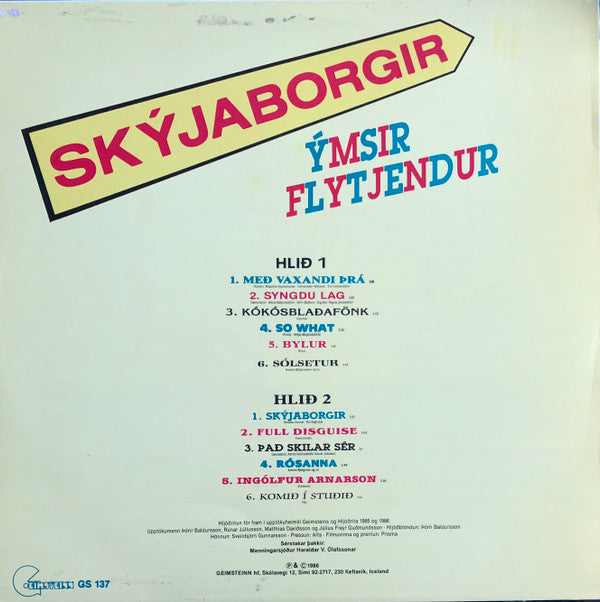 Various : Skýjaborgir (LP, Comp)