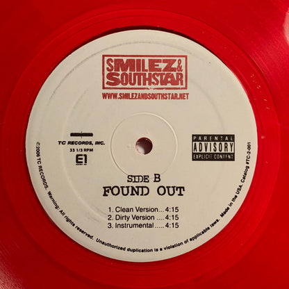 Smilez & Southstar : U Know (12", Red)