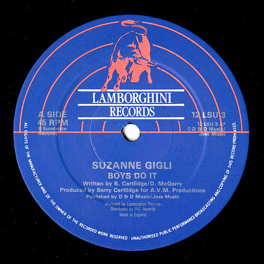 Suzanne Gigli : Boys Do It (12")