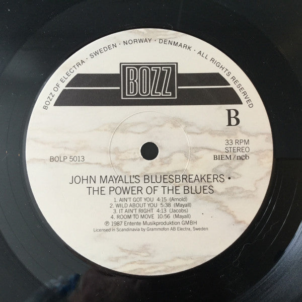 John Mayall & The Bluesbreakers : The Power Of The Blues (LP, Album)