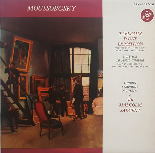 Modest Mussorgsky, Sir Malcolm Sargent, The London Symphony Orchestra : Pictures At An Exhibition / Night On Bald Mountain (LP, Mono)