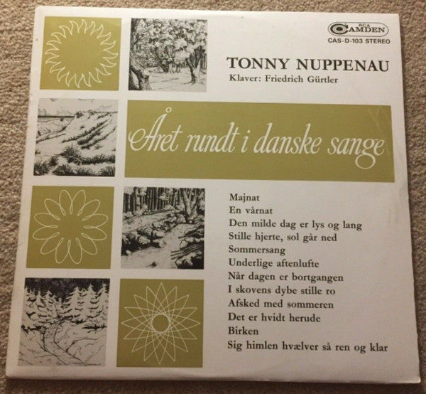 Tonny Nuppenau : Året Rundt Med Danske Sange (LP, Album)