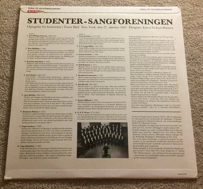 Studenter-sangforeningen : Studentersangerne I New York (LP)