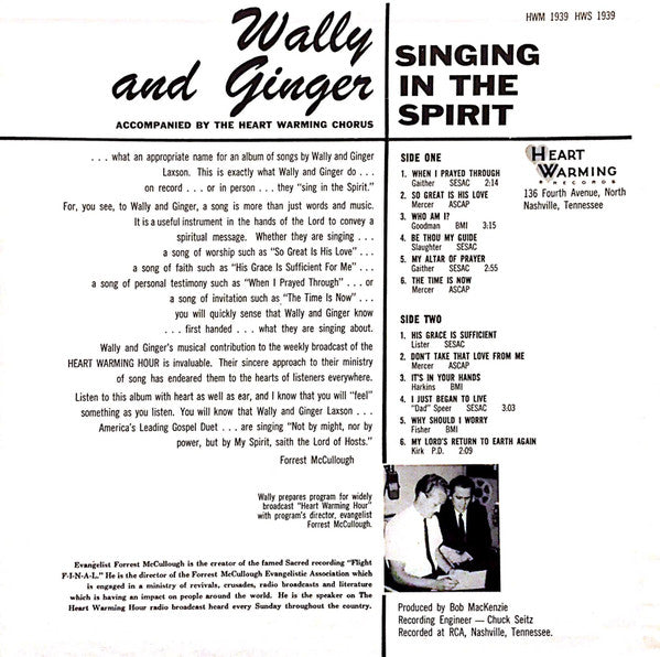 Wally & Ginger : Singing In The Spirit (LP)