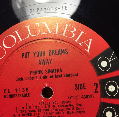 Frank Sinatra : Put Your Dreams Away (LP, Comp)