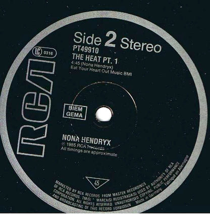 Nona Hendryx : I Need Love (Remix) (12", Single)