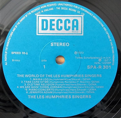 Les Humphries Singers : The World Of The Les Humphries Singers (LP, Comp)