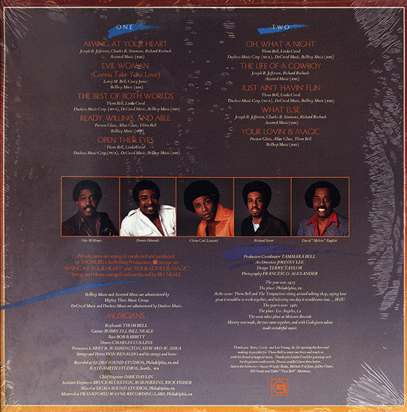 The Temptations : The Temptations (LP, Album)