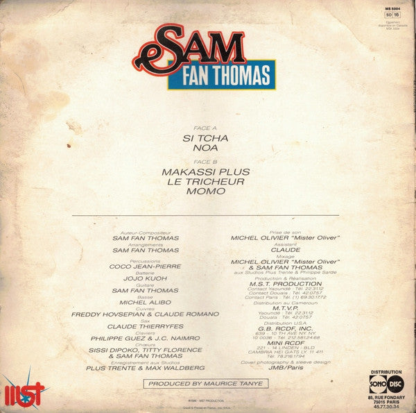 Sam Fan Thomas : Sam Fan Thomas (LP, Album)