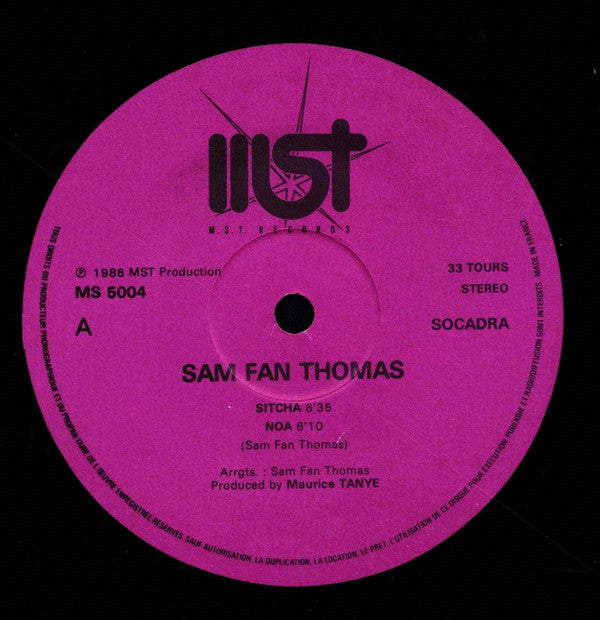 Sam Fan Thomas : Sam Fan Thomas (LP, Album)