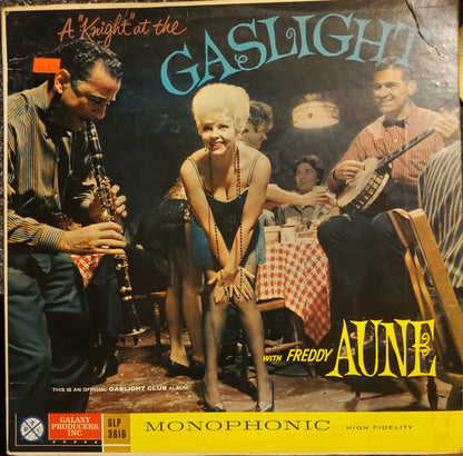 Freddy Aune And His Speakeasy Trio : A "Knight" At The Gaslight (LP, Mono)