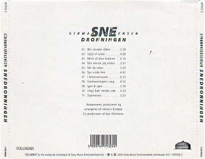 Ginman/Jørgensen : Snedronningen (CD, Album)