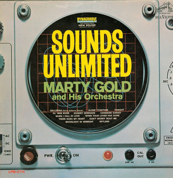 Marty Gold And His Orchestra : Sounds Unlimited (LP, Album, Mono)