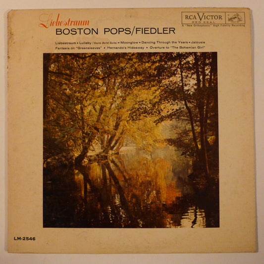 The Boston Pops Orchestra, Arthur Fiedler : Liebestraum (LP, Album, Mono)