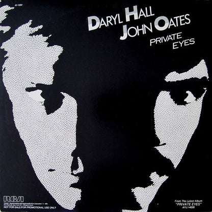 Daryl Hall & John Oates : Private Eyes (12", S/Sided, Promo)