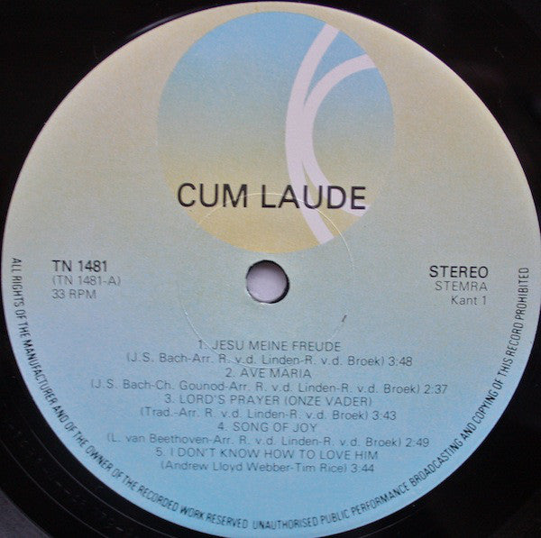 Cum Laude : Cum Laude (LP, Album)