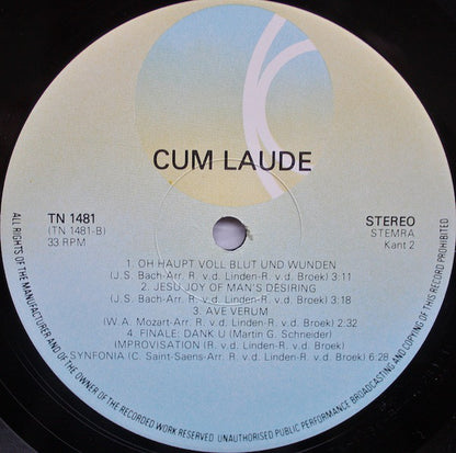 Cum Laude : Cum Laude (LP, Album)