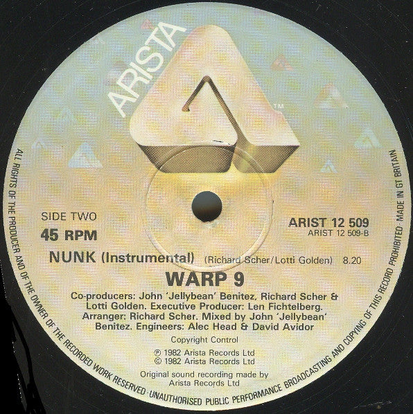 Warp 9 : Nunk (12")