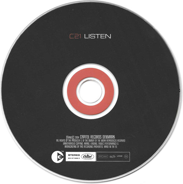 C21 : Listen (CD, Album, Copy Prot.)