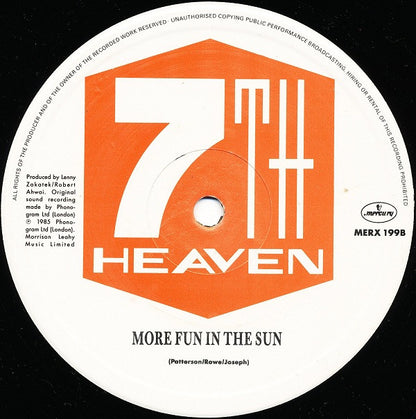 7th Heaven (6) : Hot Fun (12", Single)