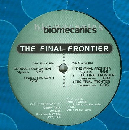 Biomecanics : The Final Frontier (12")