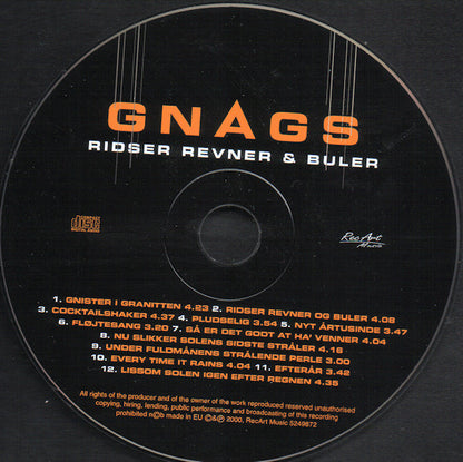 Gnags : Ridser, Revner & Buler (CD, Album)