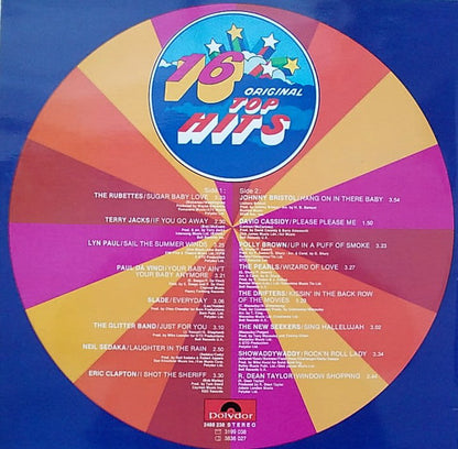 Various : 16 Original Top Hits (LP, Comp)