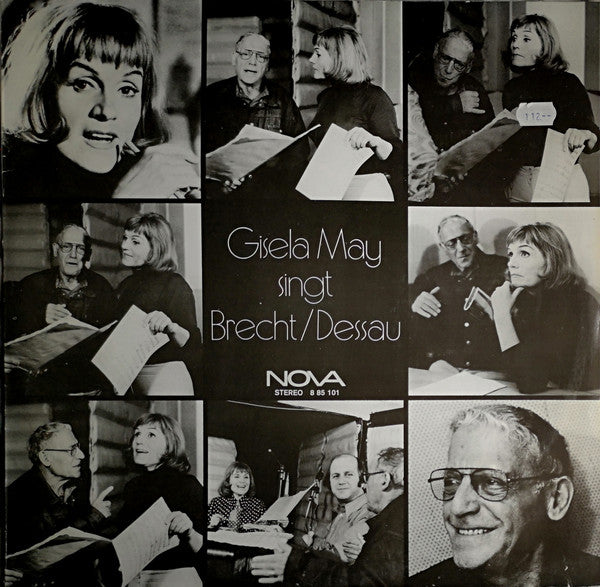 Gisela May : Gisela May Singt Brecht / Dessau (LP, Album)